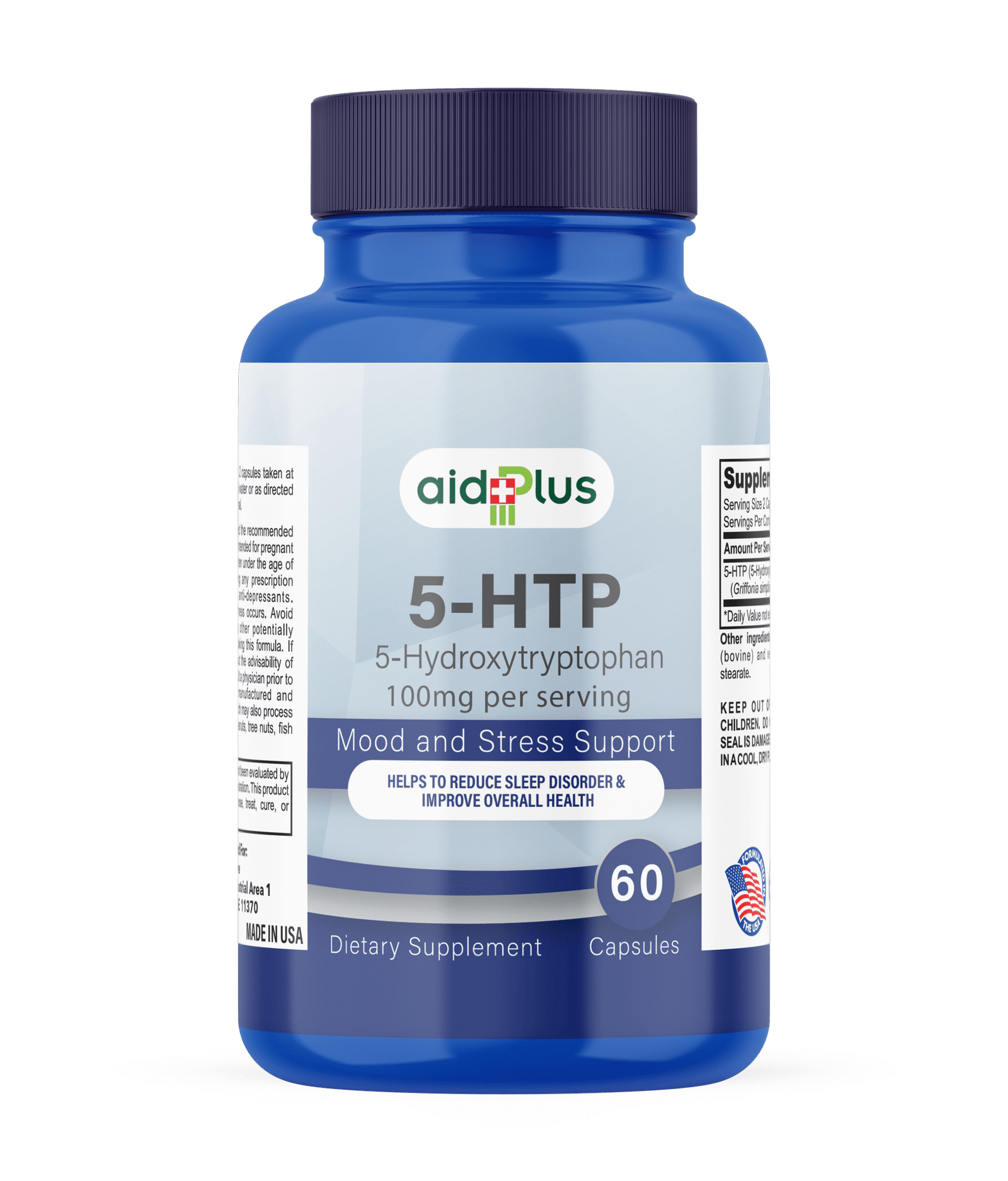 Aid Plus 5-HTP 100mg 60'S