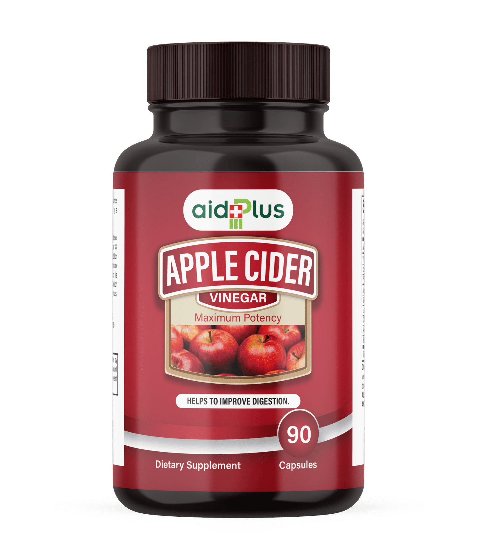 Aid Plus Apple Cider Vinegar – Maximum Potency 90'S