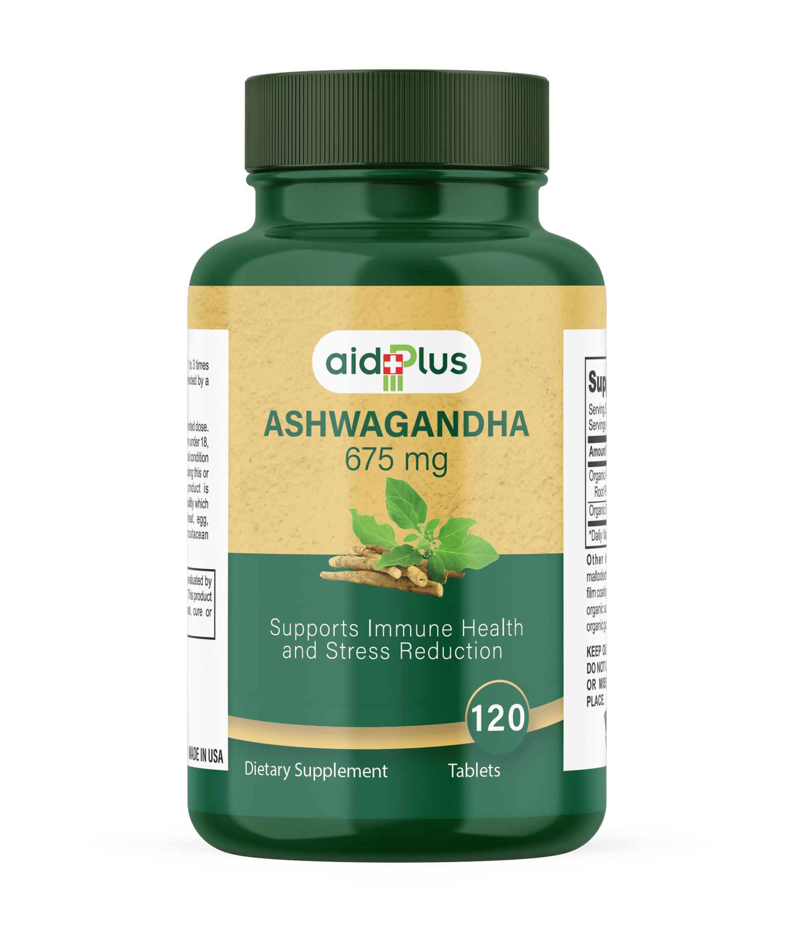 Aid Plus Ashwagandha 675 mg